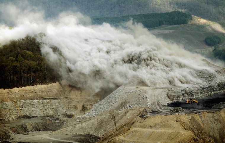 Miners eat into the Appalachians