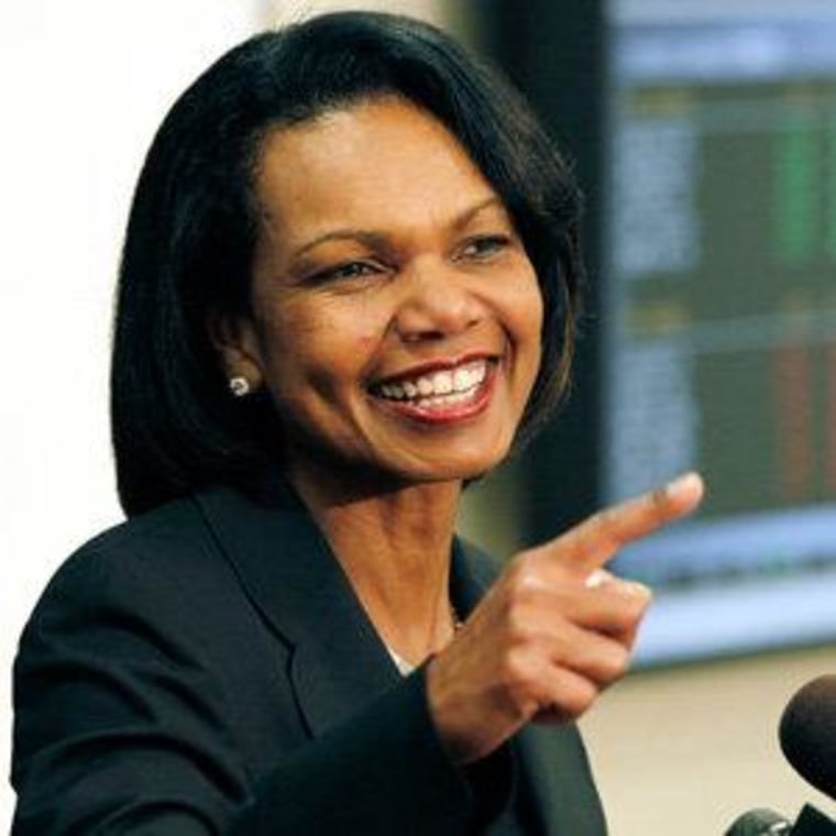 Condoleezza Rice (file)