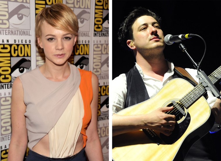 Carey Mulligan and Marcus Mumford