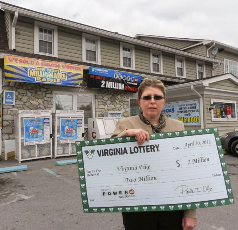 Virginia Fike of Clarke County won $2 million in the Powerball. She bought her winning tickets for the April 7 drawing at OldeStone Truck Stop & Restaurant.