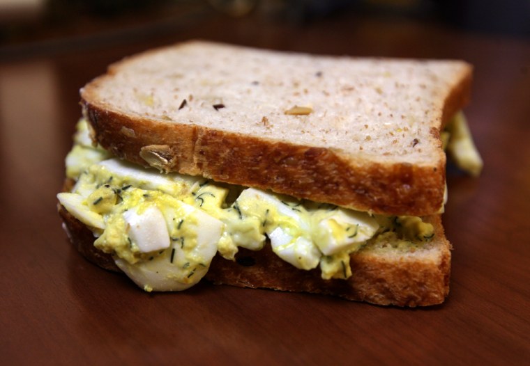 The Brooklyn Farmacy's egg salad sandwich.