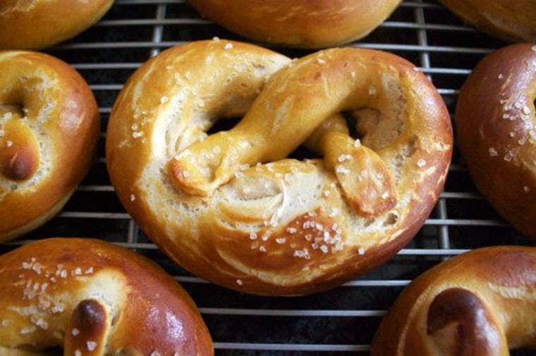 Try making your own pretzels at home. See recipe link below.