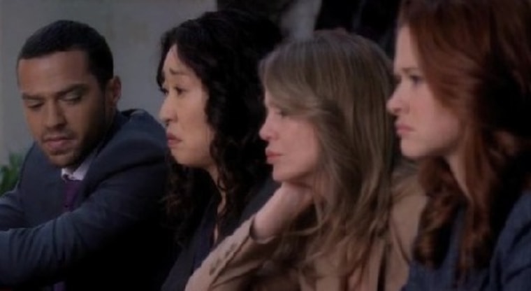 Jackson, Cristina, Meredith and April all had problems during their boards on \"Grey's Anatomy.\"