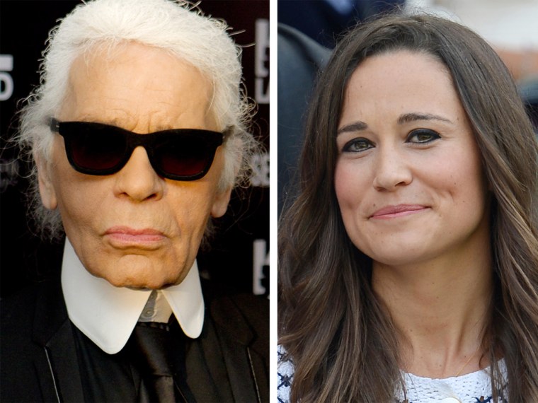 Karl Lagerfeld, who says he prefers 'romantic beauties,' isn't a fan of Pippa Middleton's face, according to the U.K. tabloid The Sun.