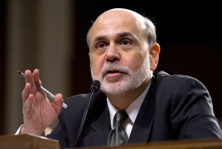 Economics isn't just about money and material benefits, Fed Chairman Ben Bernanke says. It is also about understanding and promoting