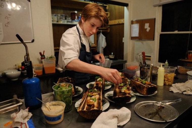 Kid chefs and food writers like 14-year-old Flynn McGarry are making their debuts in the food world early — some haven't even hit double digits.