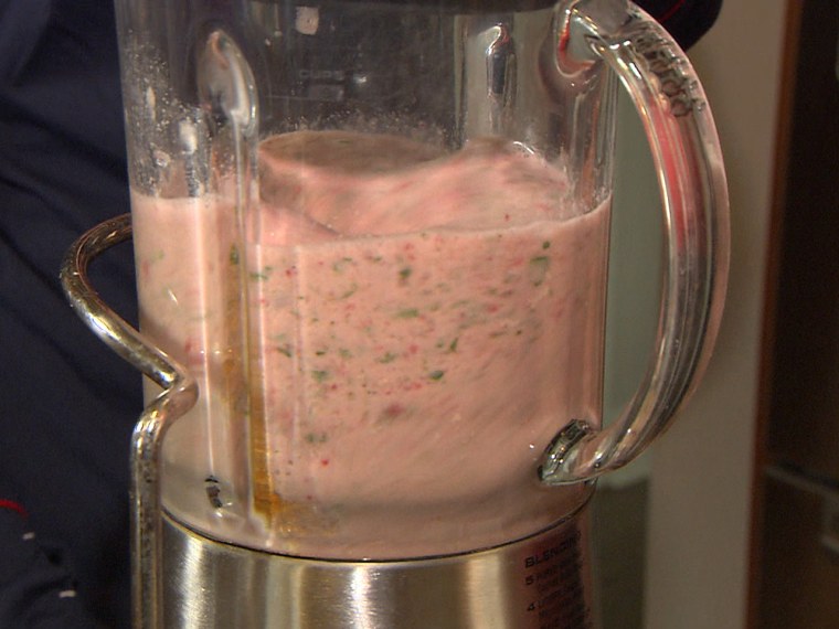 Lolo's shake is chock full of protein, greens and fruit.