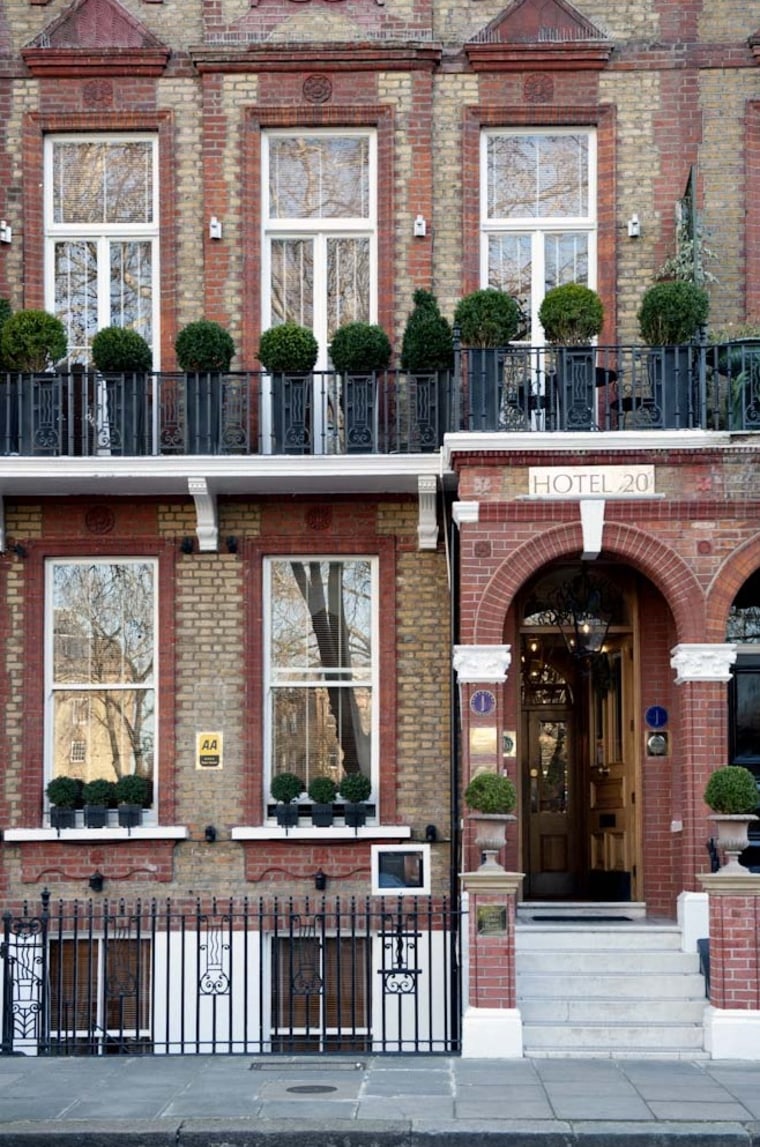 The rooms at 20 Nevern Square in Earl's Court have hand-carved furniture, overstuffed pillows and tasseled curtains — as well as iPod docking stations.