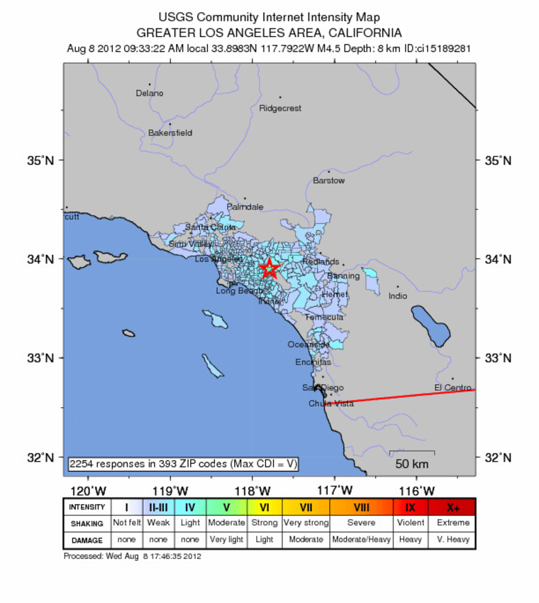 New earthquake jolts Southern California