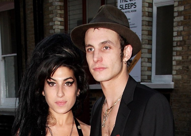 Amy Winehouse and her then-husband Blake Fielder-Civil in 2007.