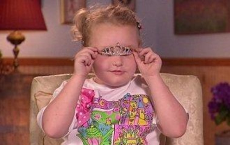 Alana gets ready to rock on the next episode of \"Here Comes Honey Boo Boo.\"