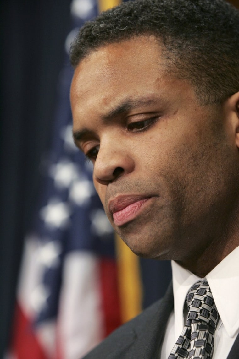 In this file photo, U.S. Rep. Jesse Jackson Jr. speaks at a news conference on Capitol Hill in Washington on Dec. 10, 2008. The congressman is currently on medical leave.