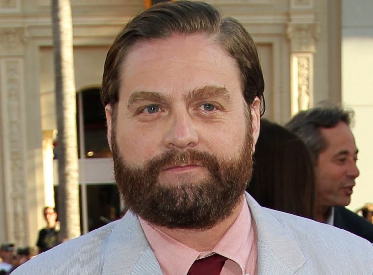 Zach Galifianakis at the premiere for \"The Campaign\" at Grauman's Chinese Theatre on Thursday, Aug. 2, in Los Angeles.