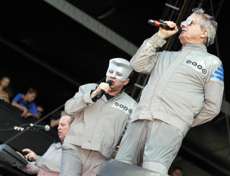 Devo at Lollapalooza in Chicago on Aug. 6, 2010.