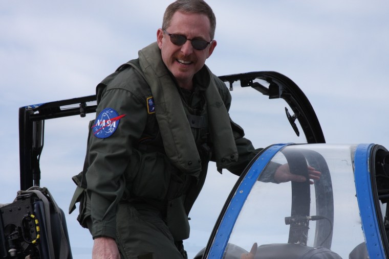 Planetary scientist Alan Stern has been in training for a suborbital research flight.