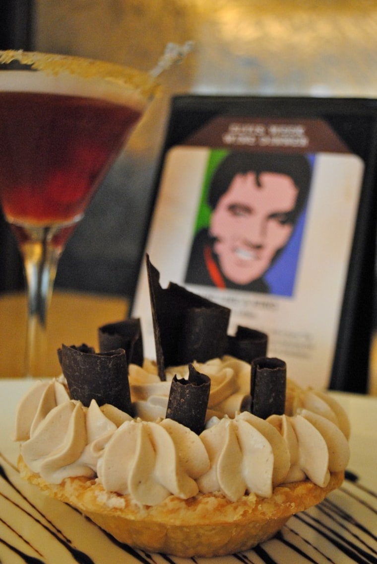 Fans can remember the King of Rock and Roll with an Elvis-themed dessert at The Peabody Memphis.