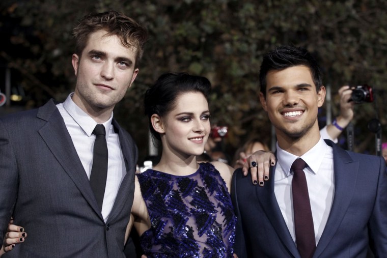 Robert Pattinson, Kristen Stewart, and Taylor Lautner won't be putting in an appearance at the last four \"Twilight\" conventions.