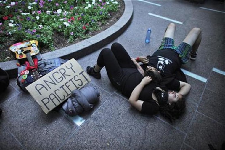 Occupy Wall Street activists