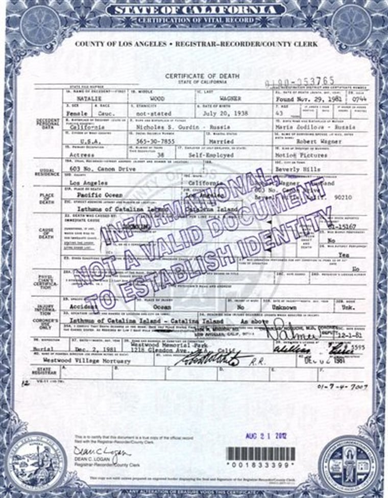 Death Certificates