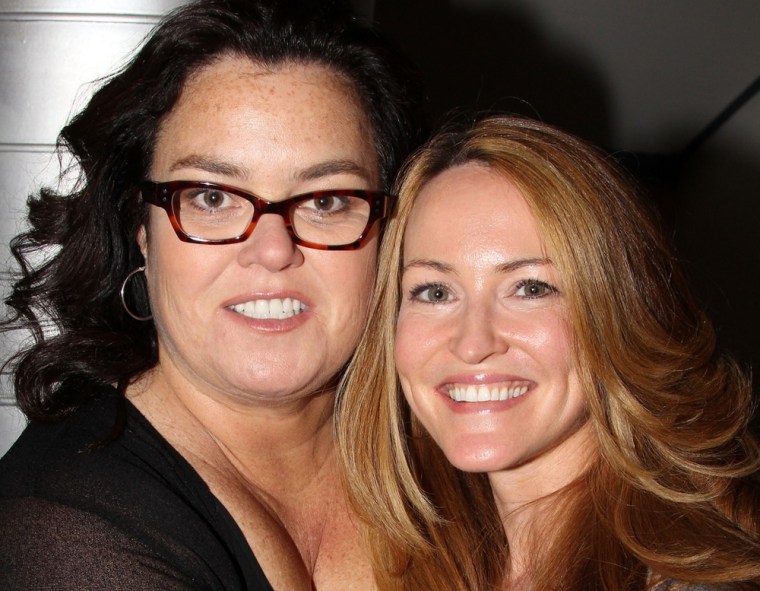 Rosie O'Donnell married fiancee Michelle Round in June.
