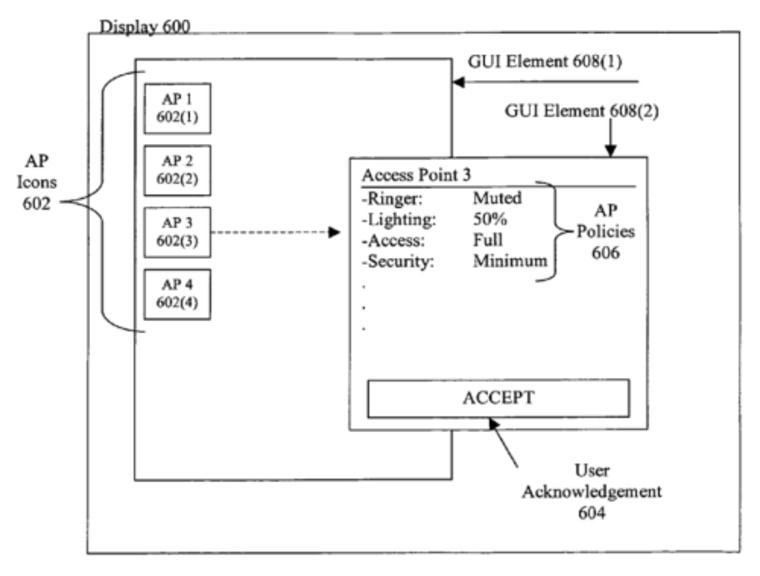 Apple patent