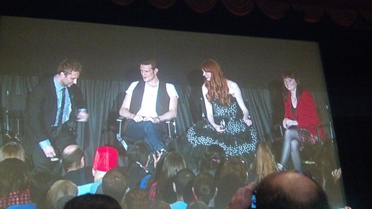 The Q&A panel after the screening was moderated by Nerdist host Chris Hardwick.