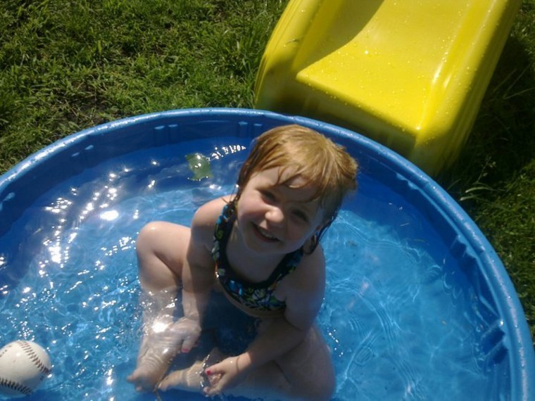 Nothing like a little pool time to beat the heat.