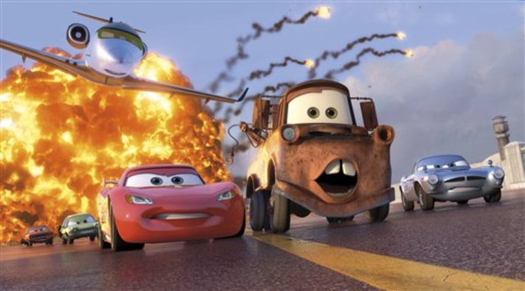 Many parents were surprised by some violent scenes in Cars 2.