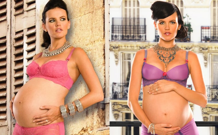 Would you wear sexy lingerie while pregnant?