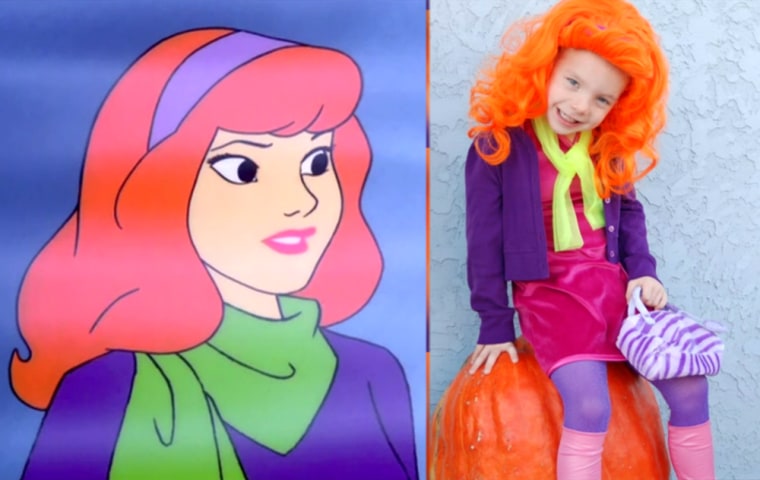 From cute to excommunicated? The infamous Daphne Halloween costume.