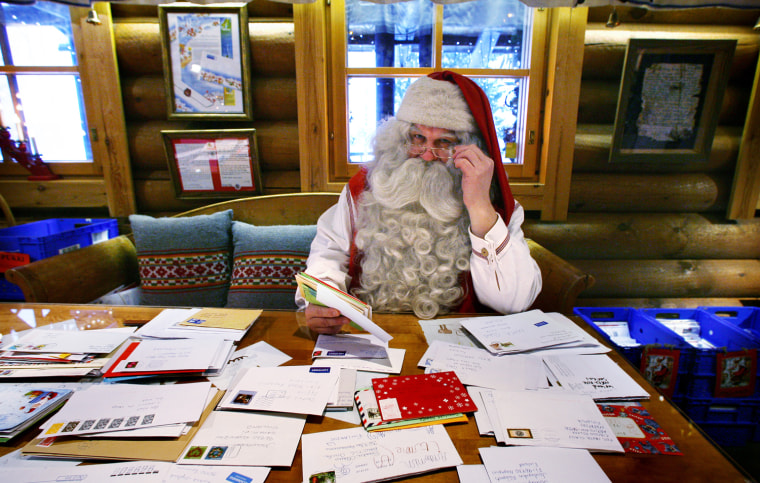 Snail mail? So old fashioned! Kids today can text Santa