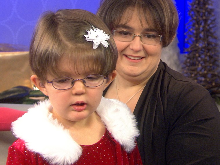 Special song for girl with autism and hearing loss.