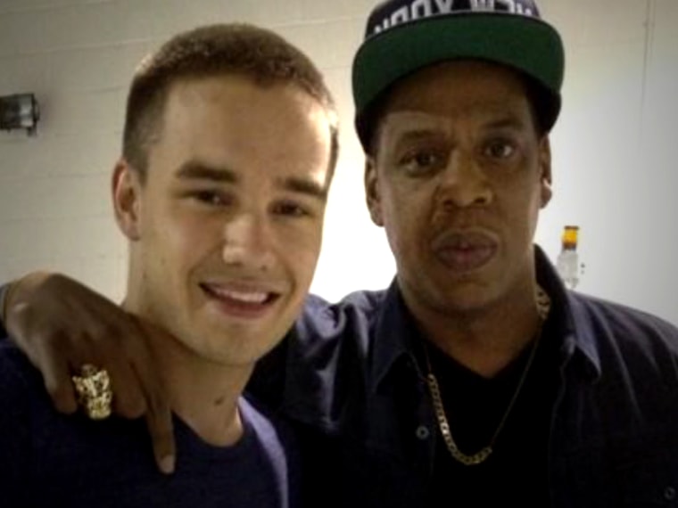 Liam's big moment with Jay-Z.