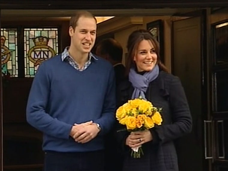 Image: Prince William and the Duchess of Cambridge