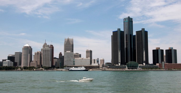 Image: Detroit skyline