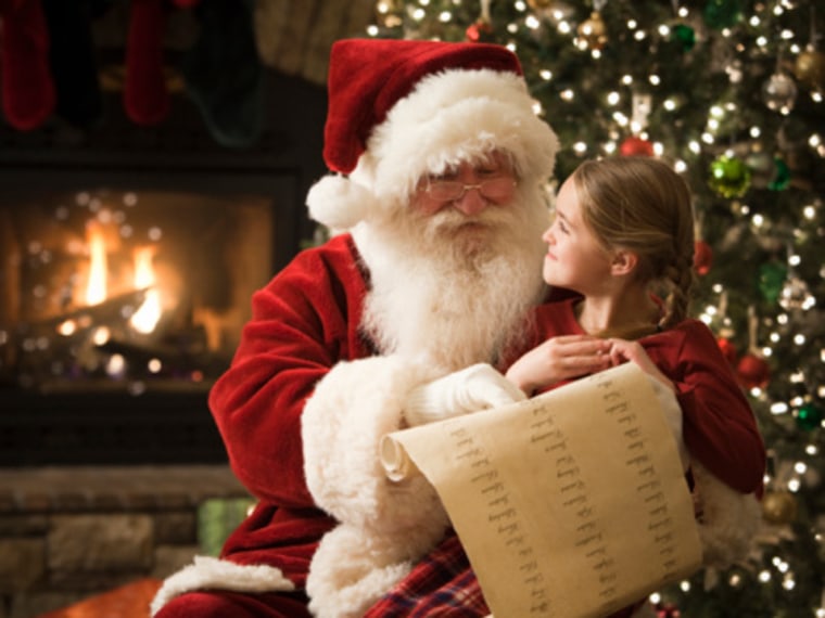 Parents disagree on what to tell children about good old St. Nick.