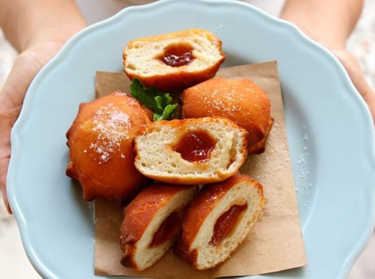 Give doughnuts a tropical twist by filling them with guava jelly.