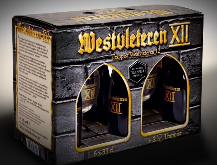 A six-pack of this beer, brewed by Belgian monks, sells for $85 in order to raise money for their monastery's leaky roof.