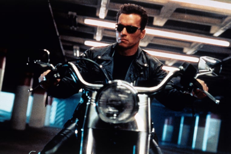 Arnold Schwarzenegger, the Terminator.
