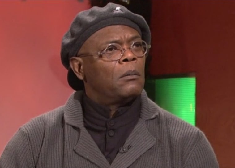 Samuel L. Jackson on \"Saturday Night Live.\"