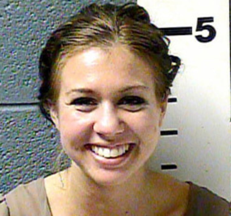 Sarah Richardson, 22, was charged with aggravated DWI on Sunday.
