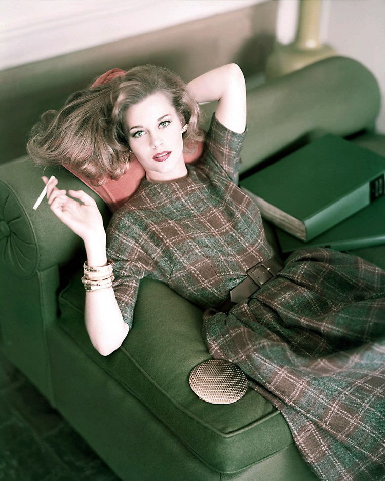 Jane Fonda in a studio portrait, circa 1960.