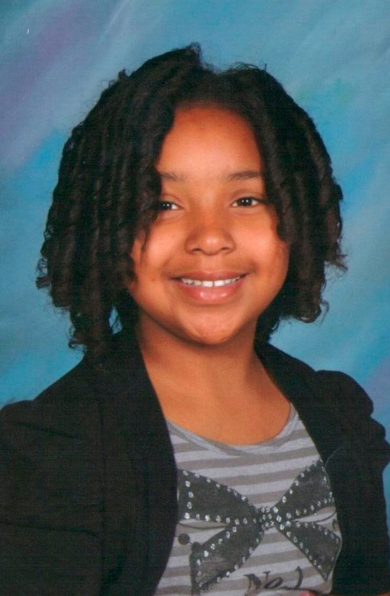 An undated photo provided by the Las Vegas Police Department shows Jade Morris, 10.