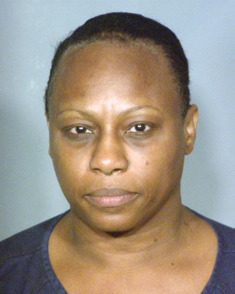 Brenda Stokes, 50, is shown in a booking photo.