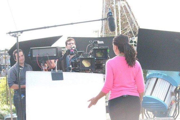 Melissa speaks to MSNBC Creative Director Paul Rodrigues