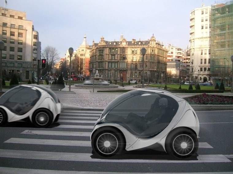 Hiriko is a foldable electric car unveiled Jan. 24 in Europe. It is designed to fit in tight parking spaces and be part of car-sharing programs.