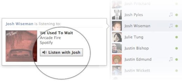 How you can listen to the same music your friends are listening to in real-time on Facebook