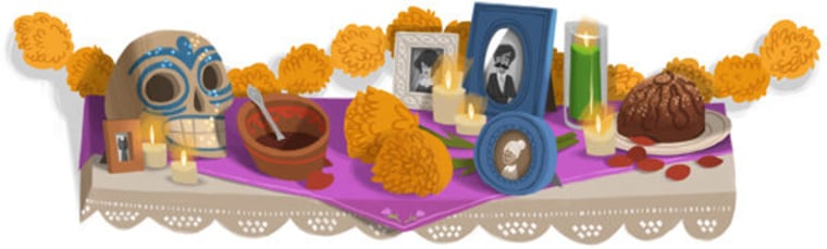 Day of the Dead - (Mexico) Google doodle on Nov.2
