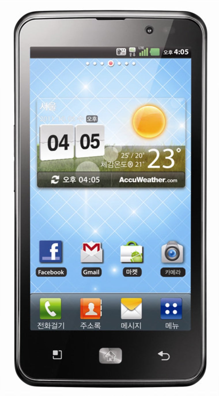 Optimus 4G LTE released in Korea in October