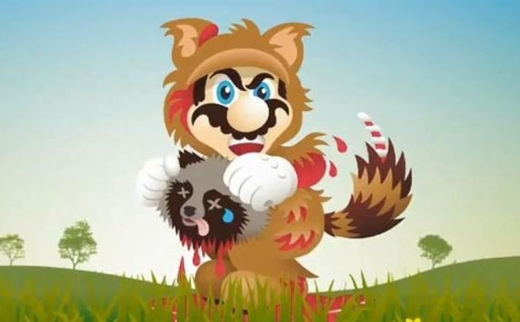 Mario, where did you get that fabulous fur coat?